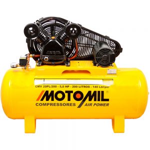 Compressor de Ar 20 Pés 200L Cmv20Pl/200 5hp - Trifásico