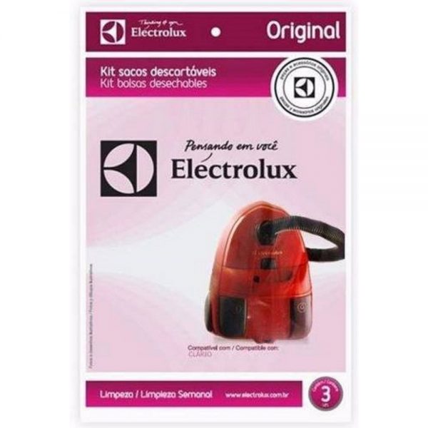 Saco Descartável Electrolux CLARIO