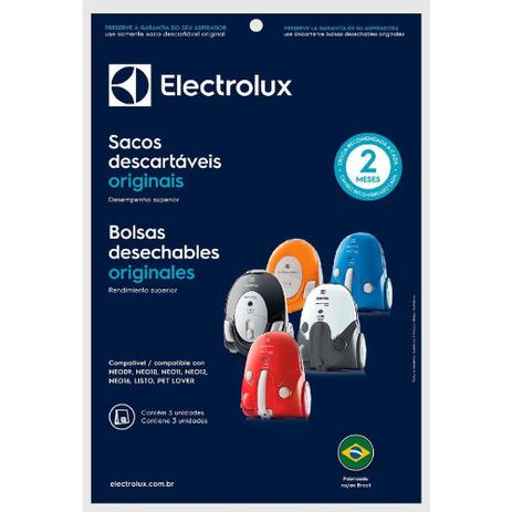 Saco Descartável Electrolux Sbene