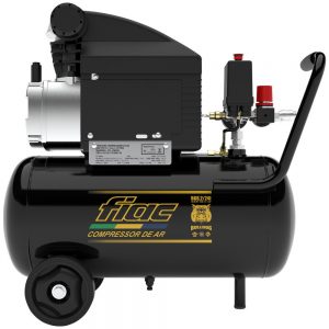 Motocompressor de Ar Bulldog 1,5CV 8,2 Pés 24 Litros 220v