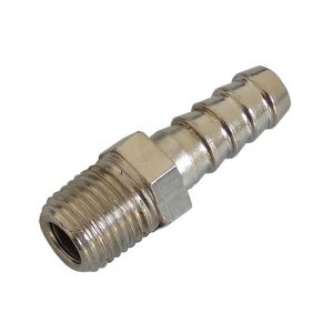 Espigão F. Gir 1/4" BSP x Mangueira 1/4"