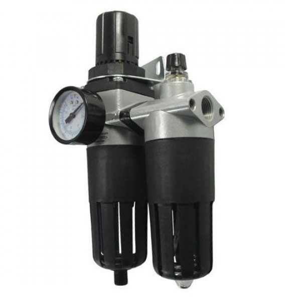 Conjunto Lubrifil – Filtro Regulador De Pressão + Lubrificador 1/2