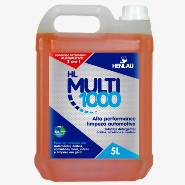 Detergente Automotivo 3 em 1 HL Multi1000